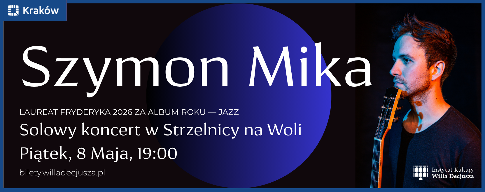 banner z Szymonem Miką