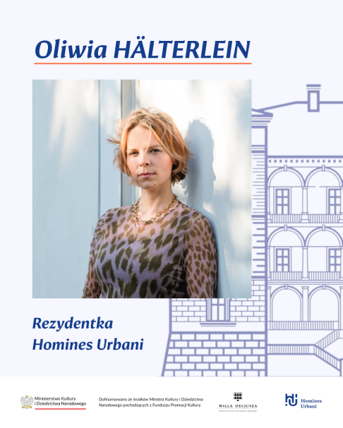 Oliwia Halterlein - rezydentka Homines Urbani