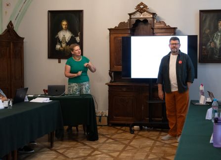 Zdjęcie z Letniej Szkoły dla tłumaczy i tłumaczek