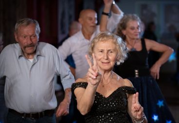 Potańcówka dla seniorów w Strzelnicy na Woli