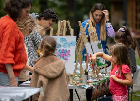 Zdjęcie z Strzelnica na Woli na Święcie Dzielnicy VII Zwierzyniec