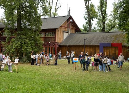 Zdjęcie z Strzelnica na Woli na Święcie Dzielnicy VII Zwierzyniec