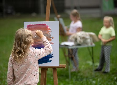 Zdjęcie z Strzelnica na Woli na Święcie Dzielnicy VII Zwierzyniec