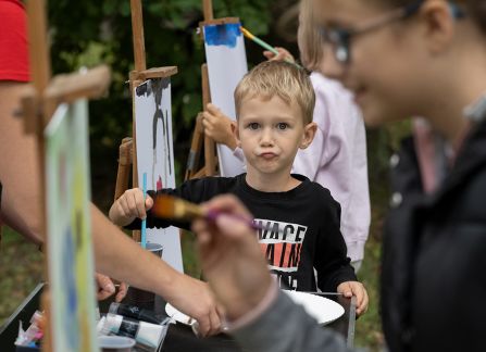 Zdjęcie z Strzelnica na Woli na Święcie Dzielnicy VII Zwierzyniec