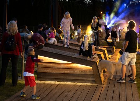 Zdjęcie z Strzelnica na Woli na Święcie Dzielnicy VII Zwierzyniec