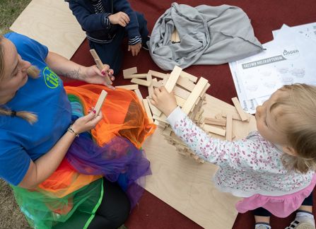 Zdjęcie z Strzelnica na Woli na Święcie Dzielnicy VII Zwierzyniec