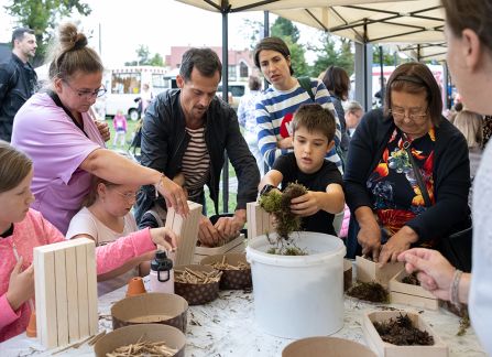 Zdjęcie z Strzelnica na Woli na Święcie Dzielnicy VII Zwierzyniec