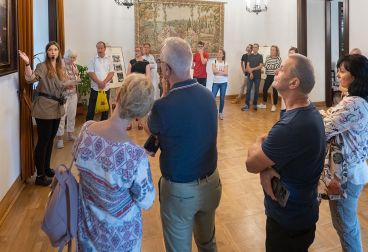 Oprowadzanie po Willi