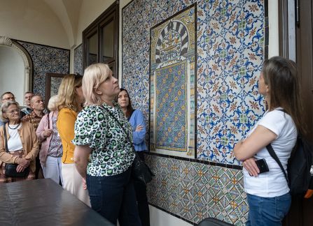 Oprowadzanie po Willi