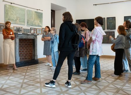 Oprowadzanie po Willi