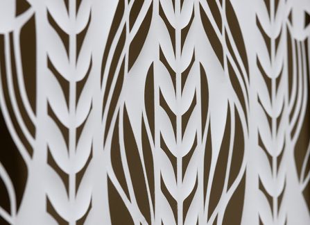 photography. large-format cutout with a traditional pattern, a close-up.