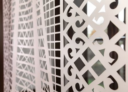 photography. large-format cutout with a traditional pattern, a close-up.